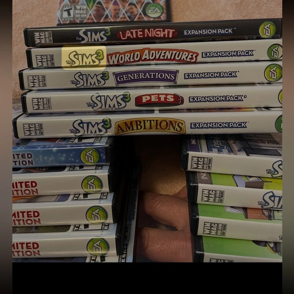 The Sims3 win Mac EA PC Games Lot of 15